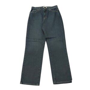 Lee Women's Blue Jeans - Relaxed Straight Leg - Size 8